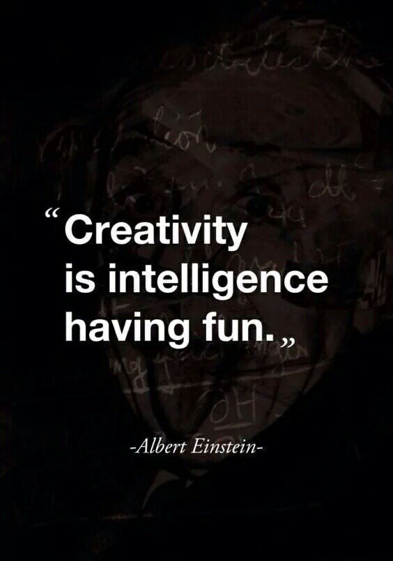 Not only is creativity vital to deeper understanding...the kids actually like it.