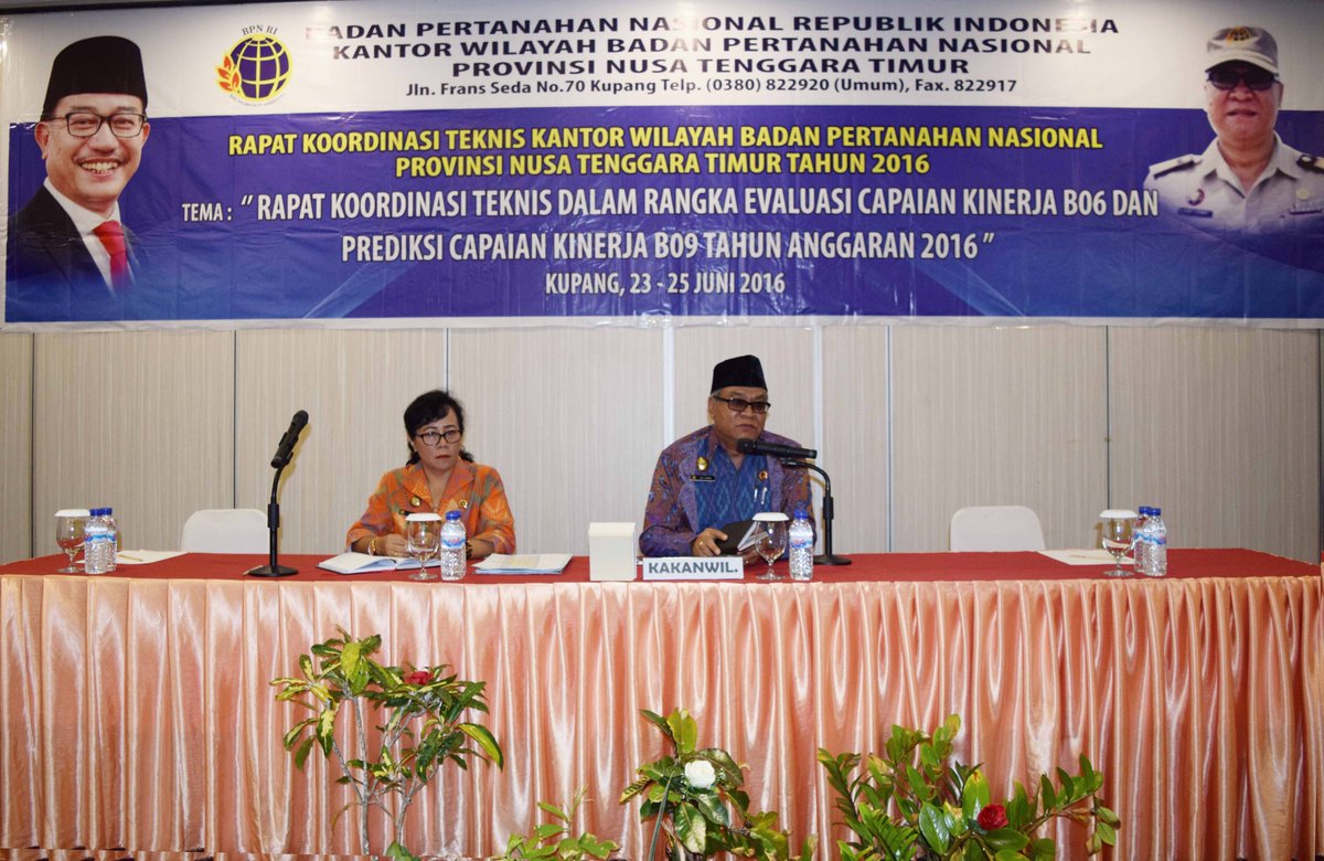 Kantor Wilayah BPN Provinsi Nusa Tenggara Timur tweet media