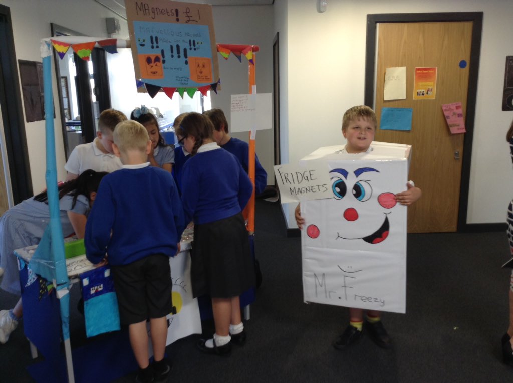 NorthwayY4's tweet photo. Business is now open! Only ยฃ1 per magnet. #EntrepriseWeek #entrepreneur @SI_liverpool https://t.co/R8K68EHjsp