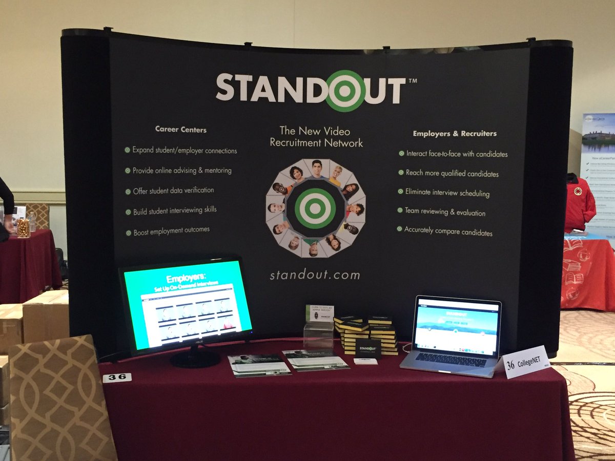 PDXTech's tweet photo. Stop by our booth and see StandOut in action! #eace #eace2016 #standout @CollegeNET https://t.co/lJMxY93UuB
