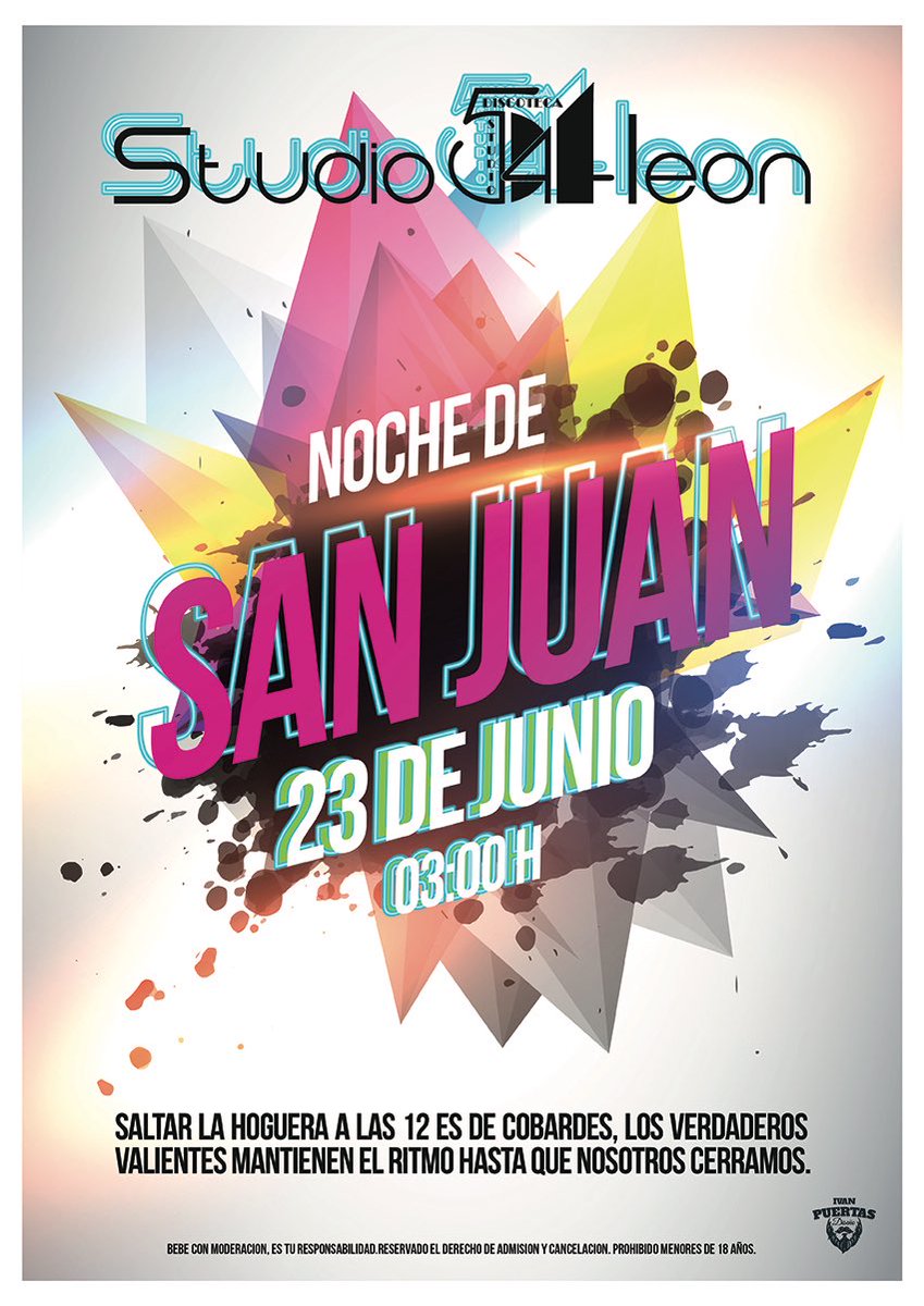 Noche de valientes, noche de #sanjuan en #leonesp