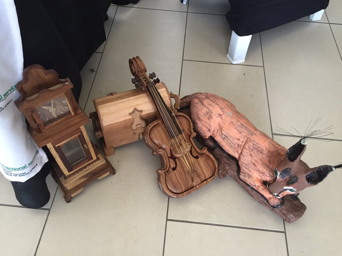 DIRCO_ZA's tweet photo. Department of Correctional Services showcasing some of the work done by prisoners #Apsd2016 https://t.co/aiw9iDCvNs