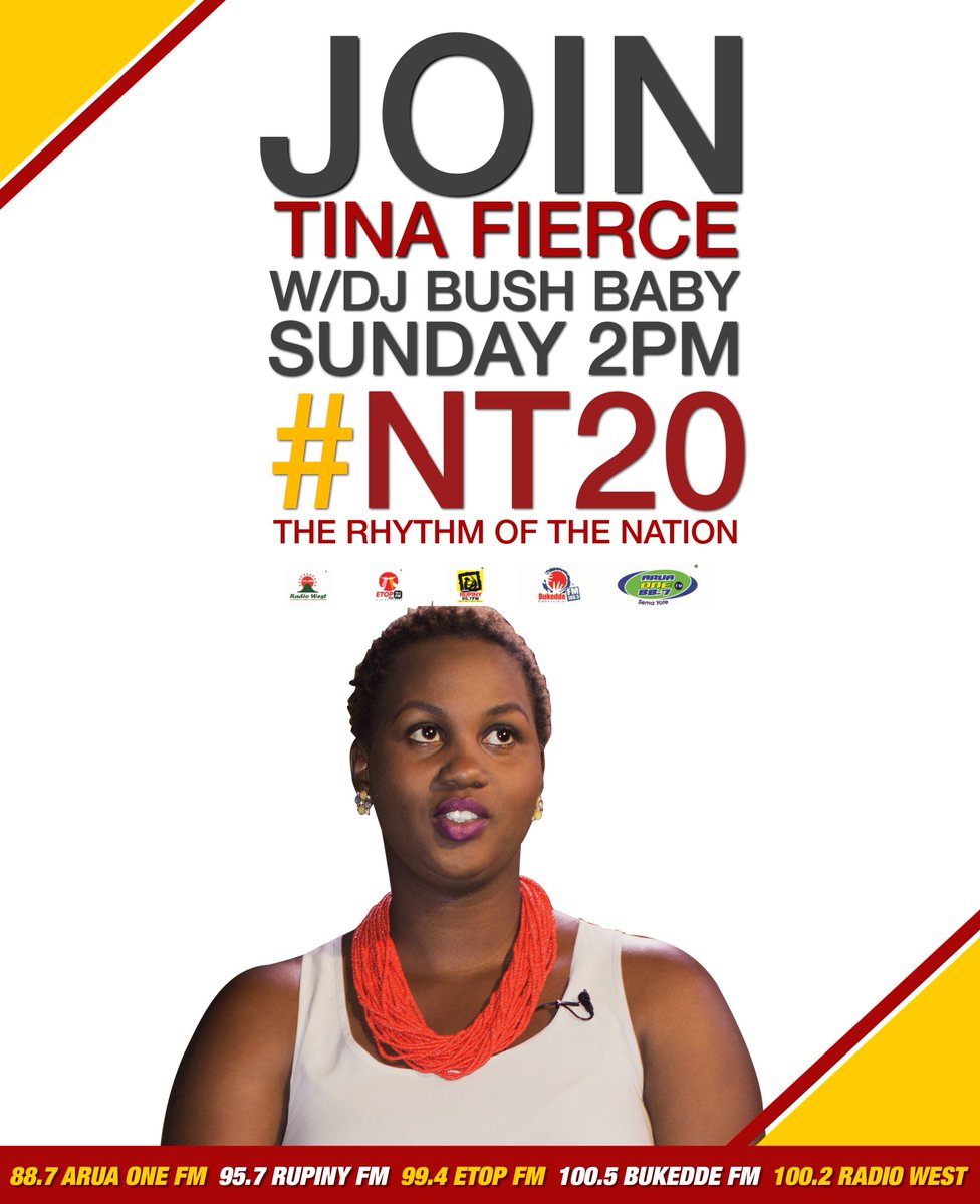 djbushbaby's tweet image. #NT20 #MoreJuice SUN 2PM @UrbanTVUganda @newvisionwire @XfmUG @BigEyeUG