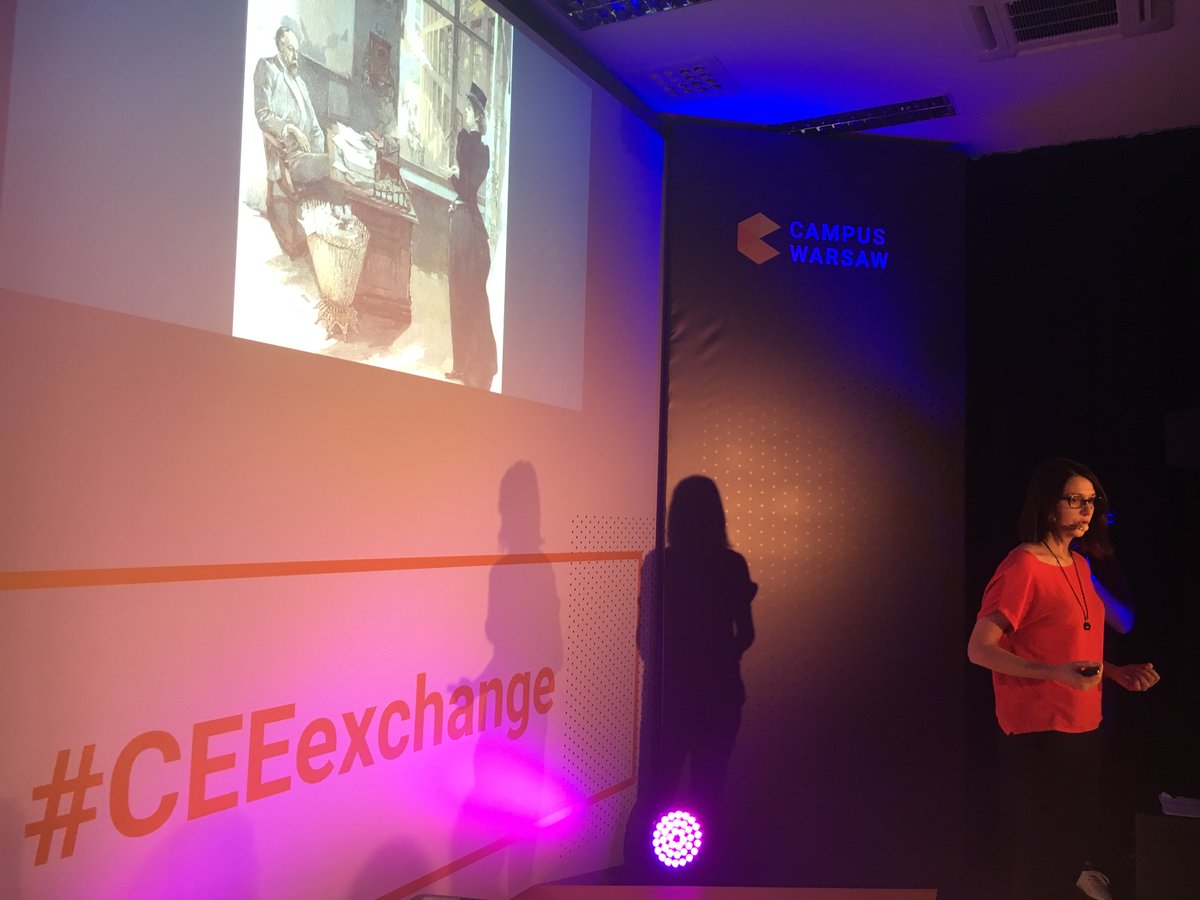 Przelaskowska's tweet photo. Lisa @fenturyapp pitching personal finance advisor! #CEEexchange! https://t.co/qTUOYSKfhR