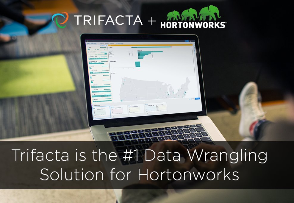 Trifacta's tweet image. Buildling upon our momentum w/ @hortonworks, we’re announcing our #ApacheAtlas integration ow.ly/AtED301x0op