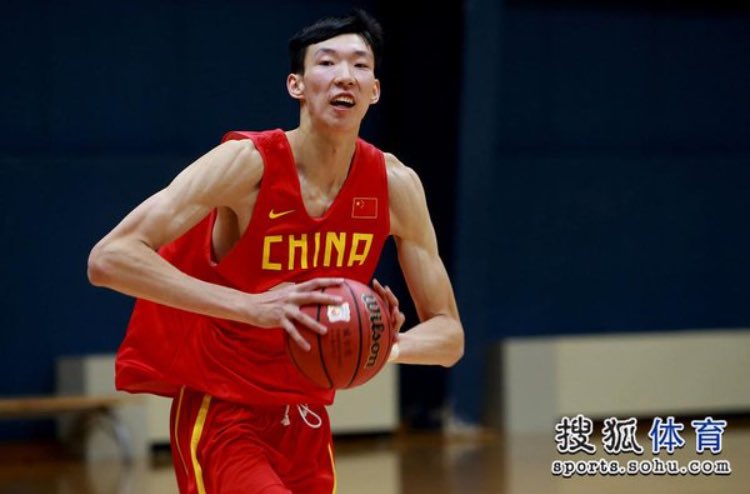 MR_NFLDraft's tweet photo. With the 22nd pick, the Charlotte Hornets select: Zhou Qi, C, China #FinalMockDraft https://t.co/8L9b6tsll0