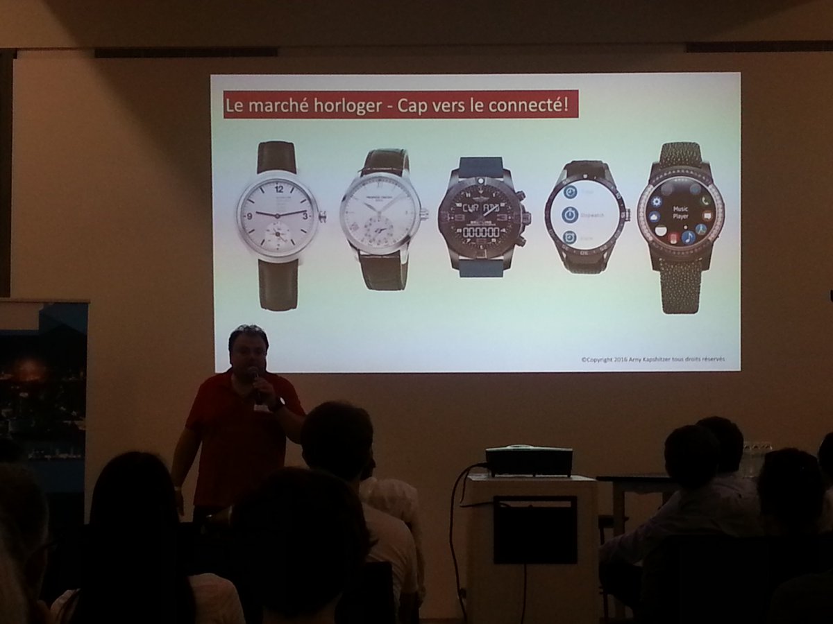 oxanagoul's tweet photo. #iotbreak by #publithings #objetconnecte #watches to #smart or not to smart? #arnykapshitzer #hyetis #smartwatch https://t.co/AfSTOLJAPM