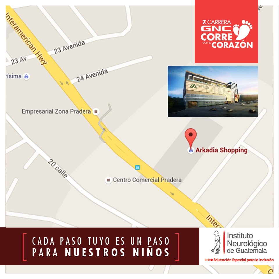 neurologico_gt's tweet photo. #carrera #CorreConElCorazon #entregaKits mañana y el sabádo en Arkadia de 9am a 8pm. Los esperamos. #TómameEnCuenta https://t.co/6gIJ3uJaVx