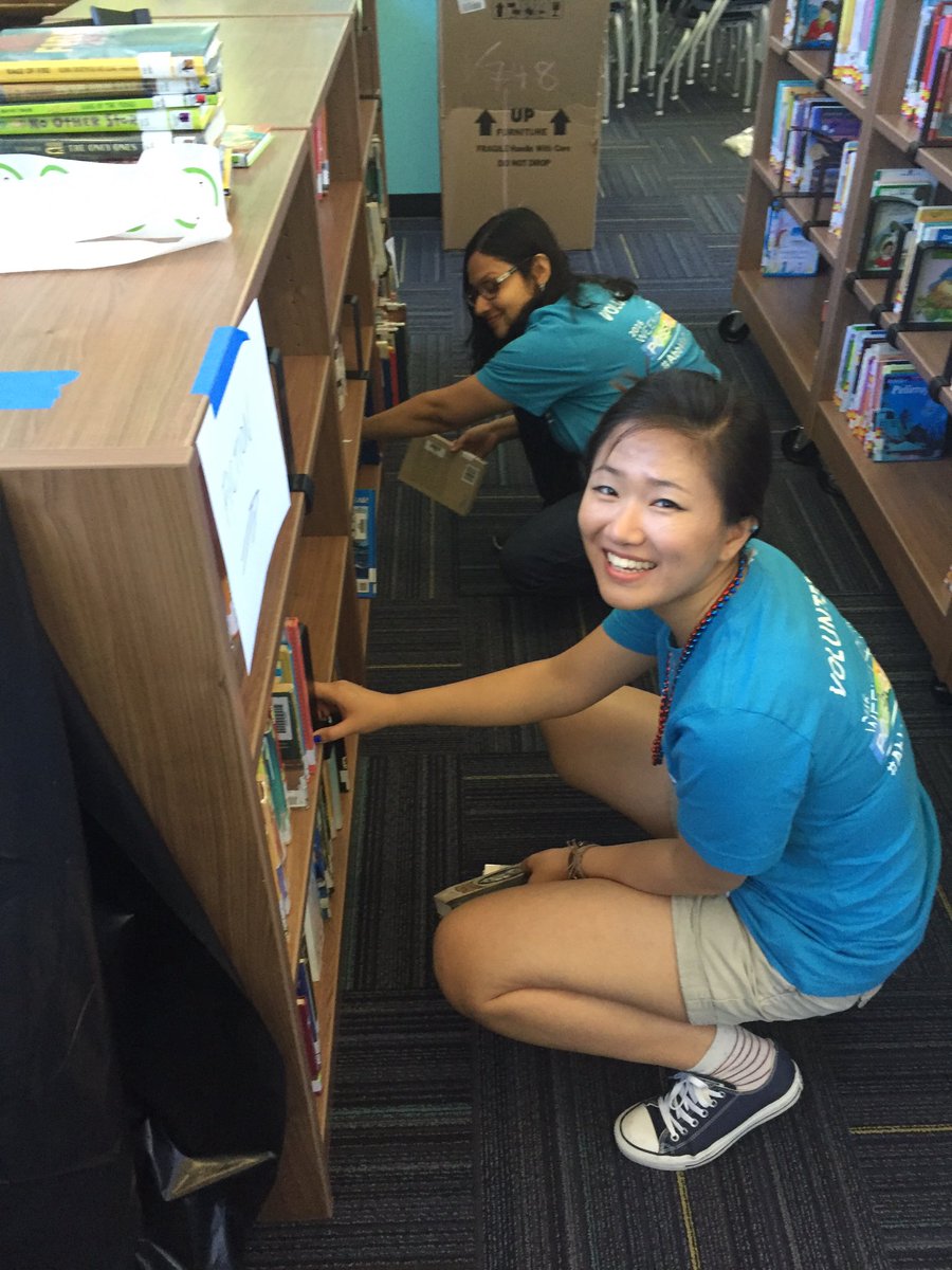 DavidFryrear's tweet photo. #AbbVieGivesBack loving the library. https://t.co/0nx1izCOl9