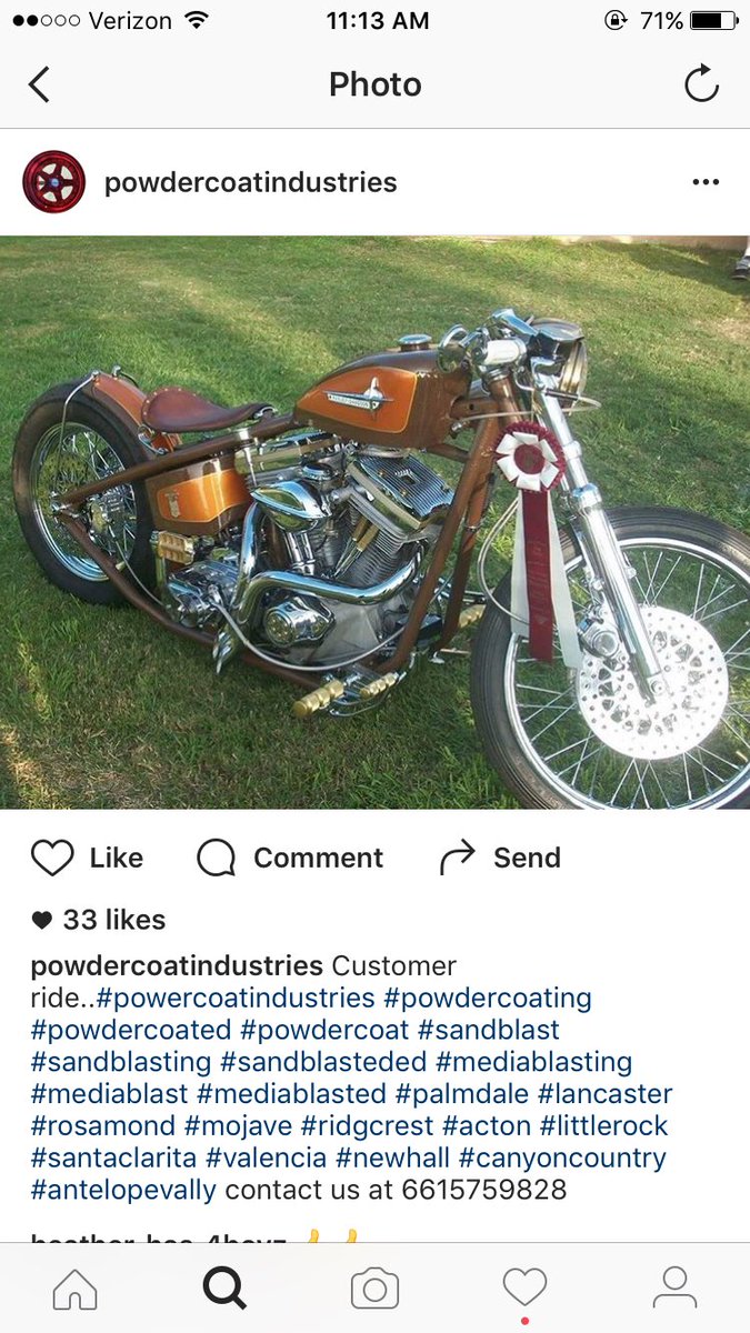 PowderCoatIndus's tweet photo. #powdercoat #powdercoatindustries #sandblast #AVsBest #Palmdale #Lancaster #Rosemond 
(661) 575-9828 https://t.co/kbq7Ge2Ibh