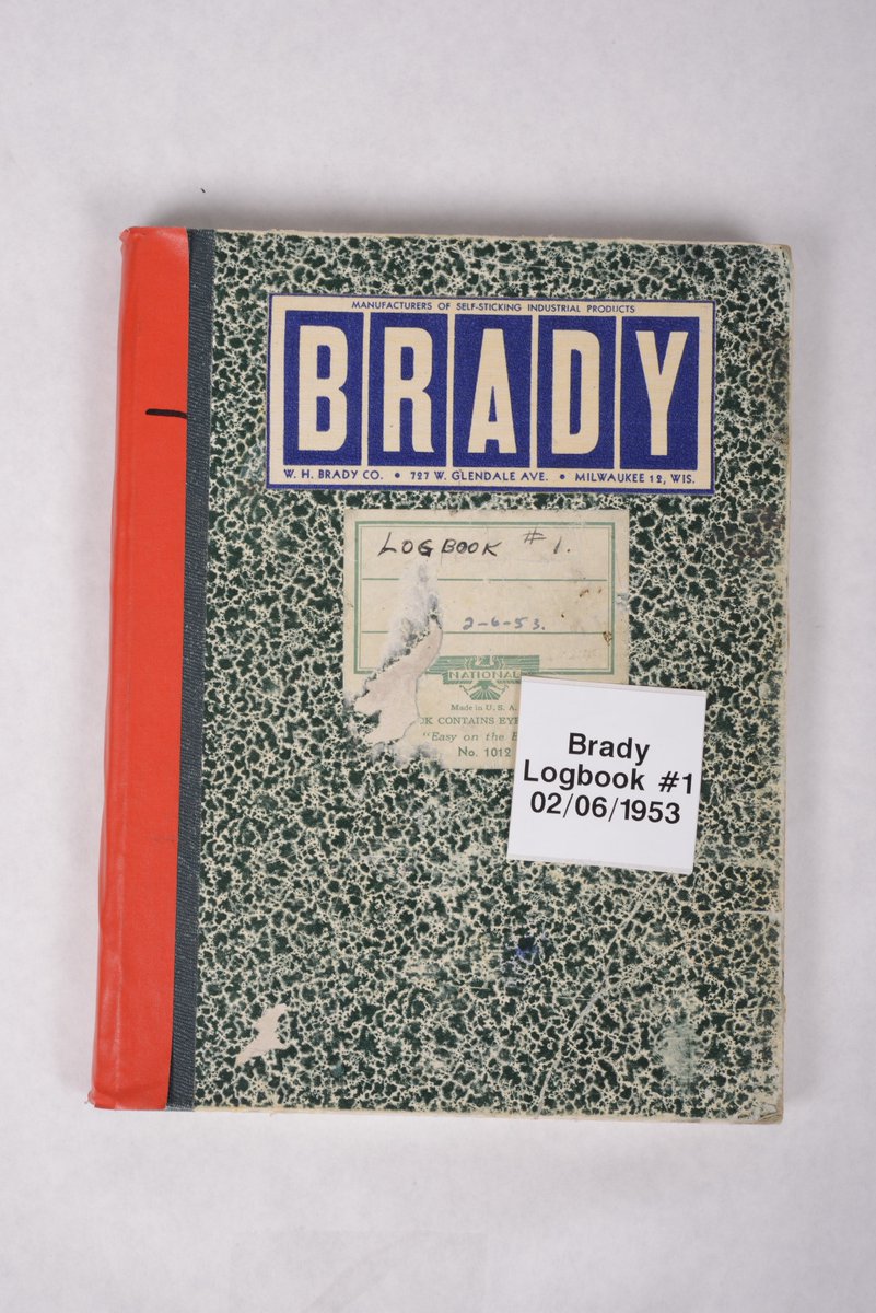 An engineer’s log book was just as important in 1953 as it is today. #tbt