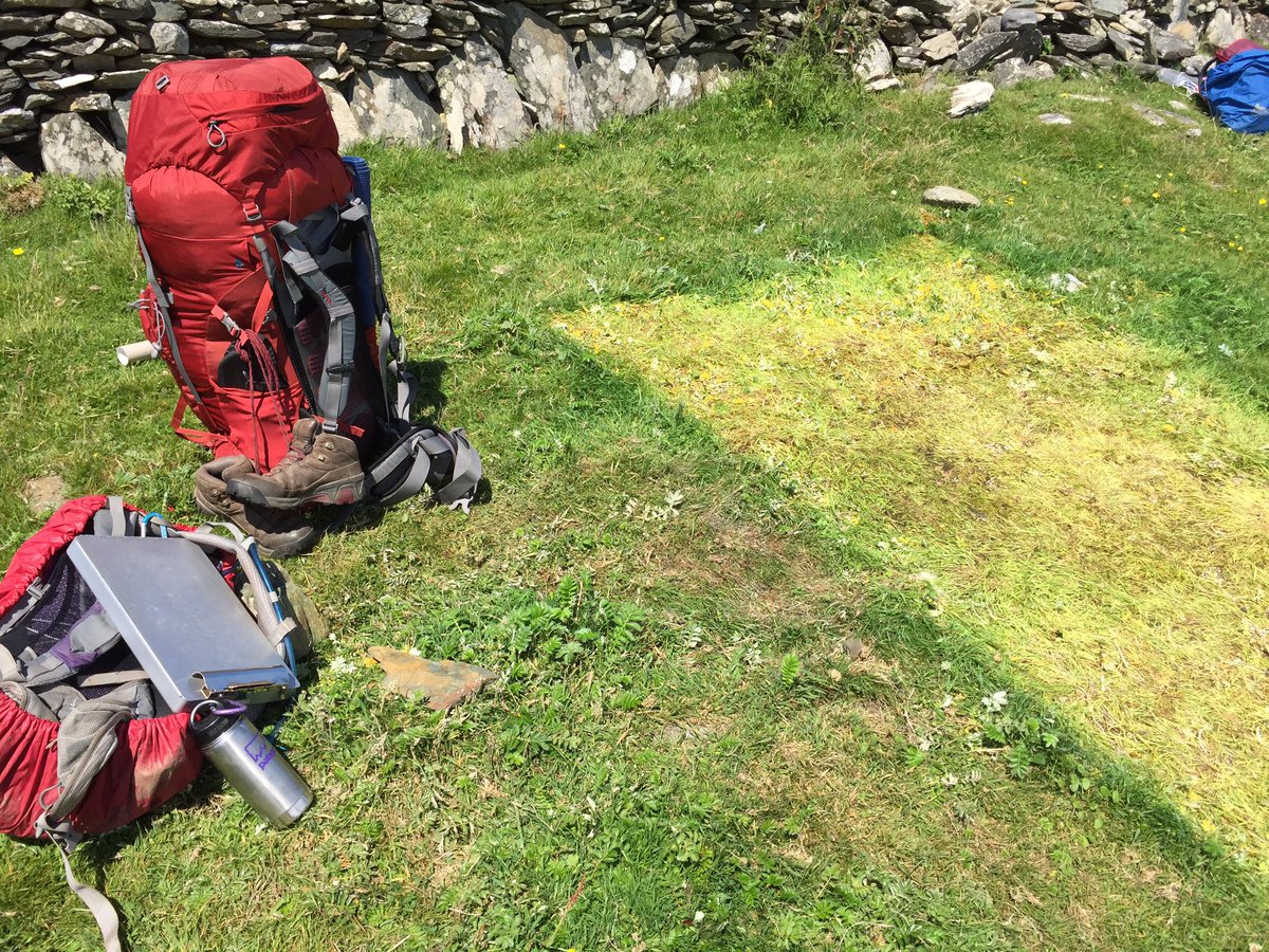 CLICprojectND's tweet image. We had a great two weeks on Shark. The only thing we left are the imprints of our tents. Bofin lab time!