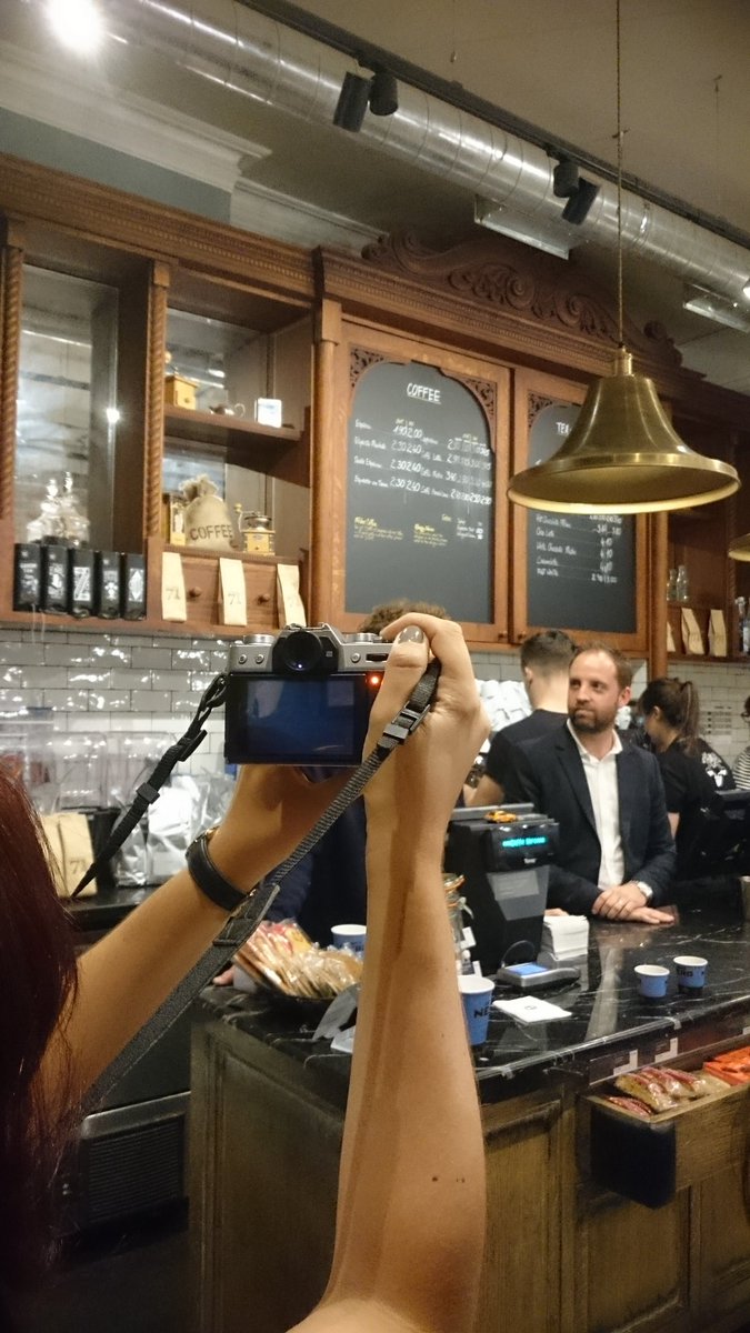 DubDrinksCoffee's tweet photo. Capturing the moment 😋 #FromOrigin https://t.co/u6boAu52cs