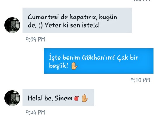 Canım Gökhan 😏👍