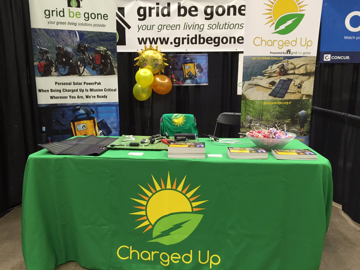 GridBeGone's tweet photo. Come say hi #gridbegone at #smallbusinessexpo in Minneapolis https://t.co/joucWzNHCW