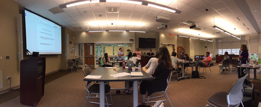 RiderCEHS's tweet photo. Incredible presentation on "what to expect your 1st year" of teaching @tchiola1 @JayBilly2 @rseitel @LearningForward https://t.co/LkzQG4NxAi