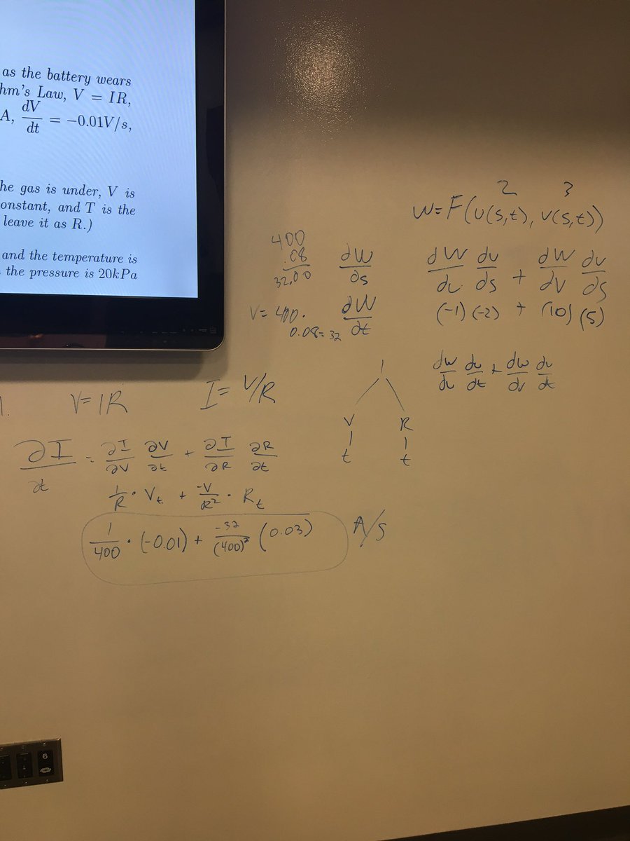 M_Graus44's tweet photo. @NDCalc3 "Ohm man that was a tough one" #Resistance #mathpun https://t.co/wK2lVA7b9t