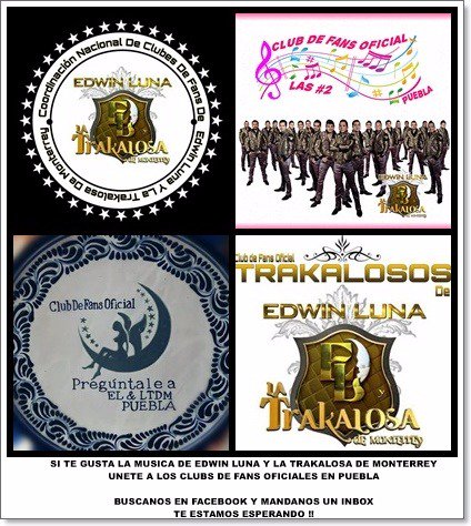 alicia_lasnum2's tweet photo. te gusta @edwintrakalosa y @bandatrakalosa unet a nuestros clubs oficiales #clubsoficialespuebla #coordinacionpuebla https://t.co/N52T3MJ7gZ