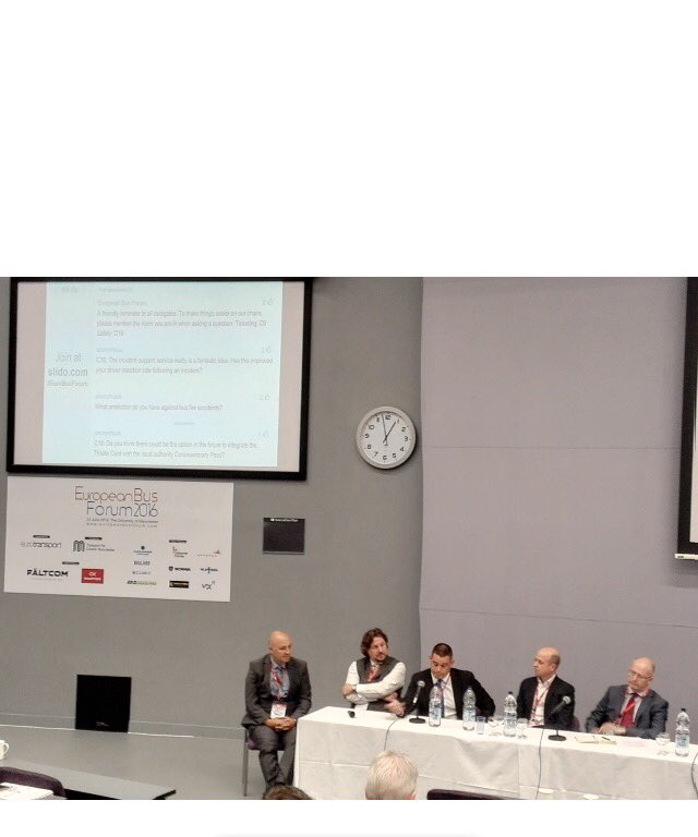 safety_shield's tweet image. Cycle shield&apos;s director Jon Guest speaking on fitting buses with the lifesaving technology at @EuroBusForum this aft