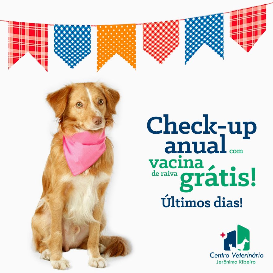 JeronimoRibeiro's tweet photo. Aproveite os últimos dias da nossa promoção e cuide do seu filho. <3 #checkupanual #vacinaderaiva https://t.co/v1fcvyiRz4