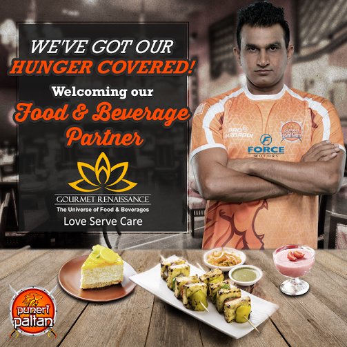 PuneriPaltan's tweet photo. Welcoming our Food &amp; Beverage Partner @Gourmet_R #FoodAndBeveragePartner #Partner https://t.co/QljQsAxpTG