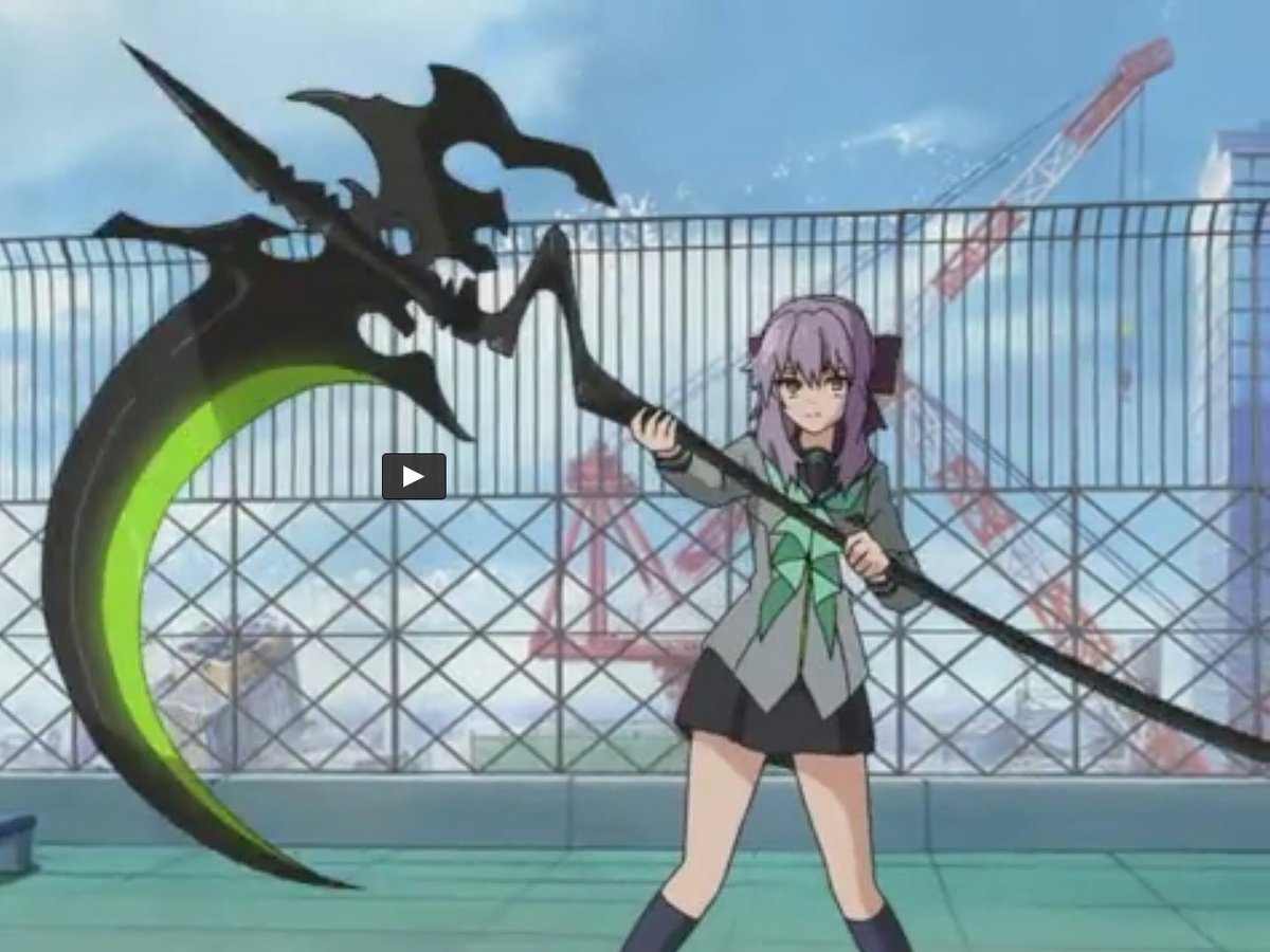 今私は刀ではなく鎌を作っています！終わりのセラフのシノアの鎌｢四鎌