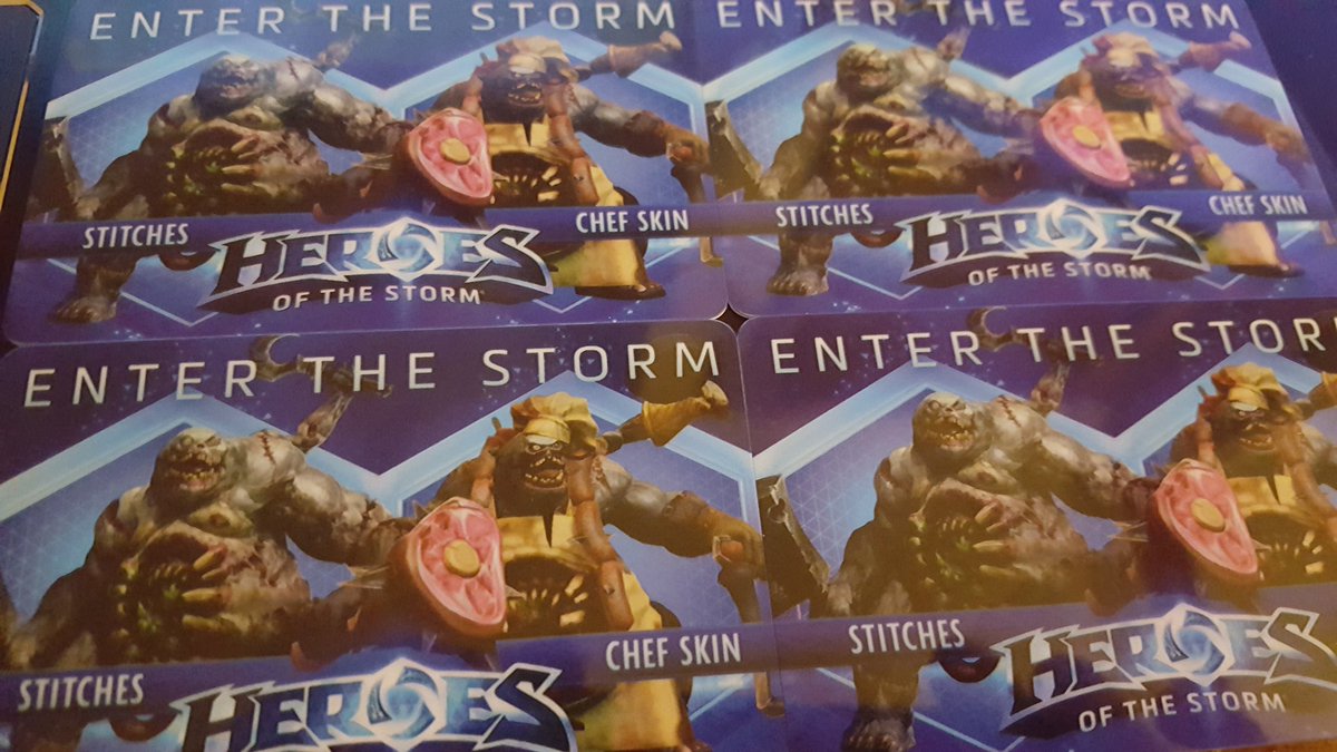 Giving away 2 Chef Stitches skins! RT+Follow to enter, if I reach 1000 followers I'll give away all 4!! Ends 6/25