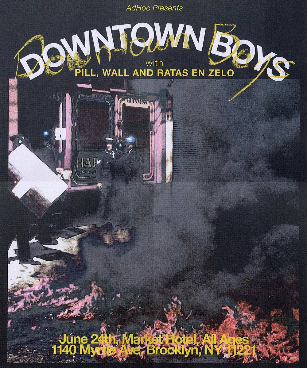 WeAreWall's tweet photo. Tomorrow at #MarketHotel with @DowntownBoys. Tickets: https://t.co/MvkKEXPBBR https://t.co/ik51m4vQhg