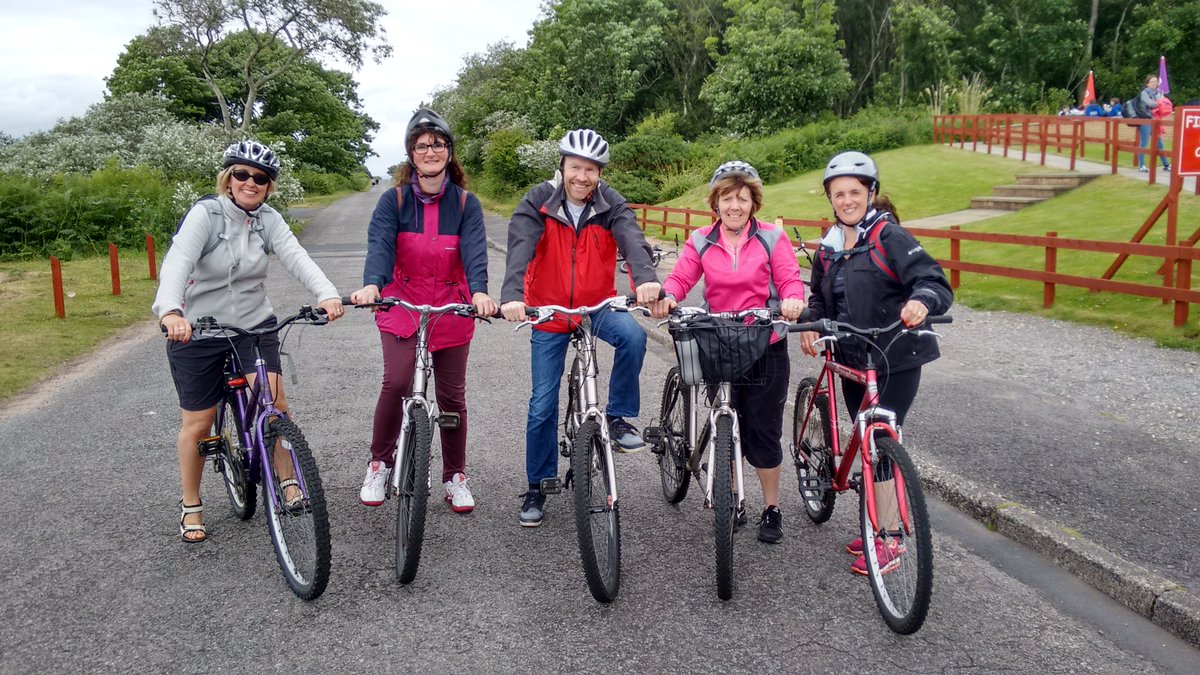 CathkinHigh's tweet photo. Great time had by all on the Millport Trip! Thanks to 'on your bike' @oybmillport https://t.co/BvIseW9jSx