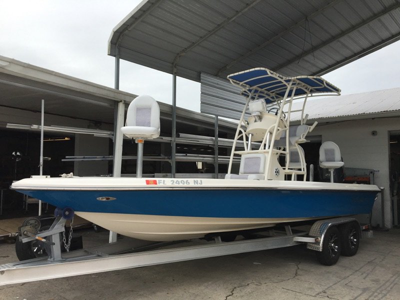 bt_welding's tweet photo. Custom made top on the Shearwater! https://t.co/sSsE79kSzI