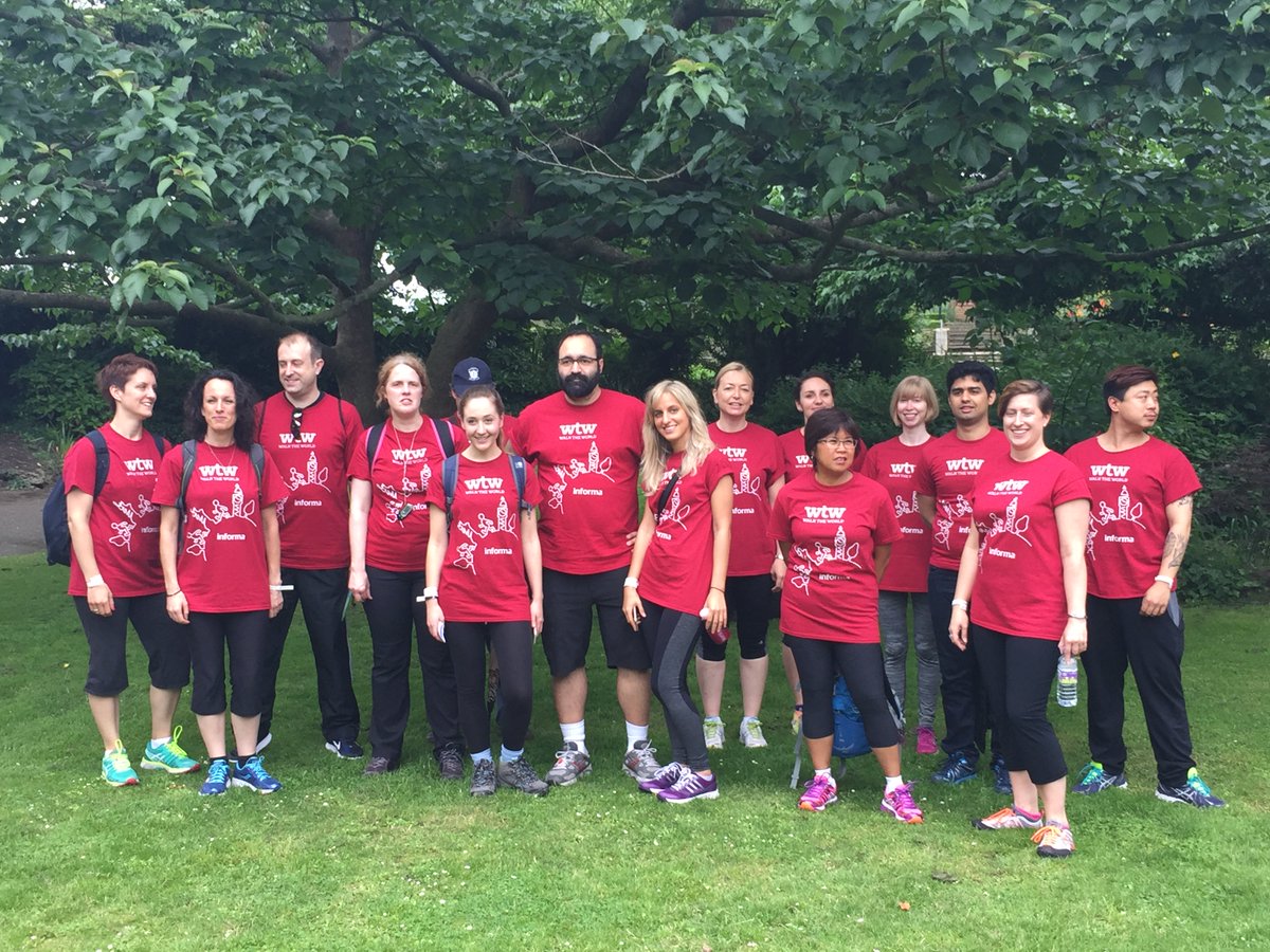 WCRF_UK's tweet photo. Many thanks again to all our friends at @InformaLive for raising so much money for us yesterday by doing #informawtw https://t.co/qKhemMR4UV