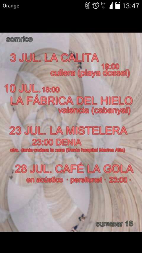 Nuevas fechas!! este verano calentamos motores