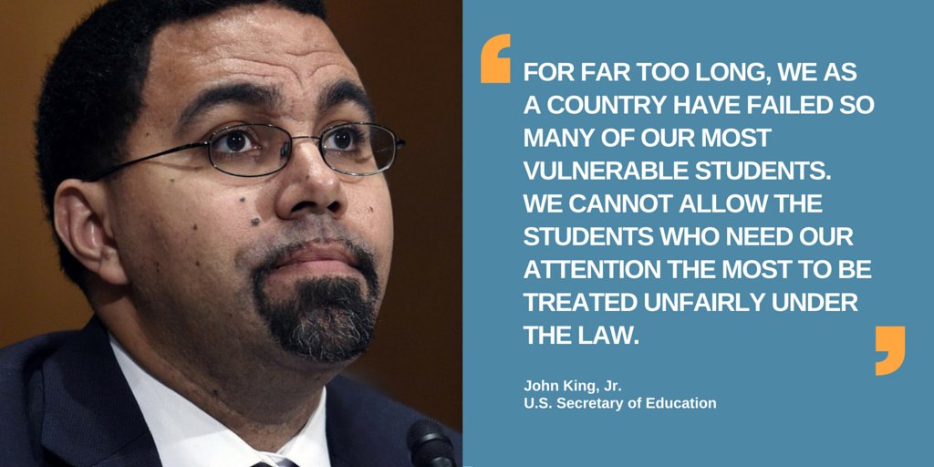 How #kids in #FosterCare could benefit from new #ESSA law: wapo.st/28Q0qSL <a href="/washingtonpost/">The Washington Post</a> @JohnKingatED