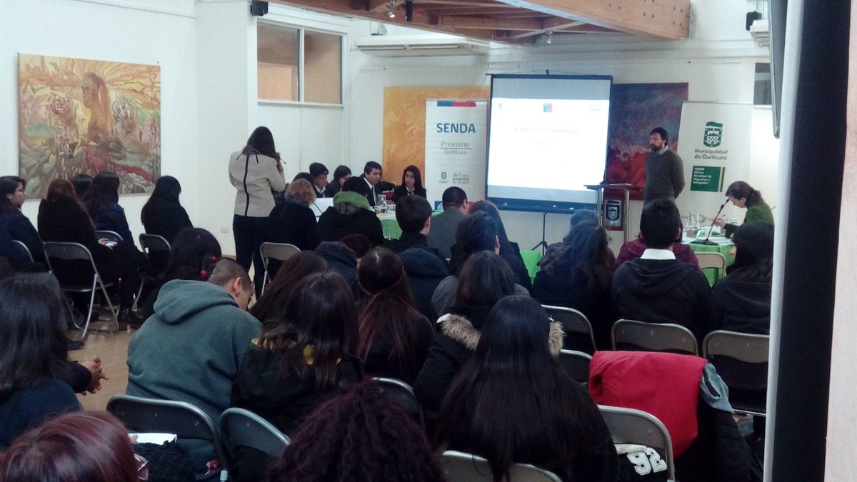OMMR_Quilicura's tweet photo. Ahora, #DebatesEstudiantiles en @CULTURAQUILCURA @Senda_gob @muniquilicura @ACNURamericas https://t.co/62uSFcMpxQ