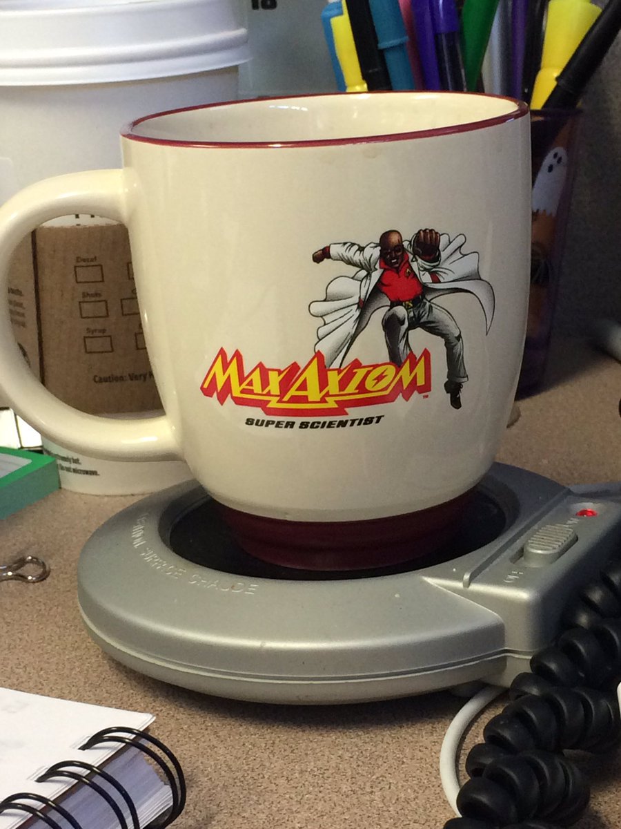 BolteMarissa's tweet photo. Just having coffee with Max Axiom, nbd. #capstone25 https://t.co/PBjizotyf6
