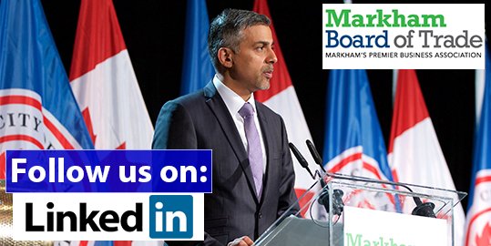 Have you connected with the Markham Board of Trade on LinkedIn? linkedin.com/company/markha…