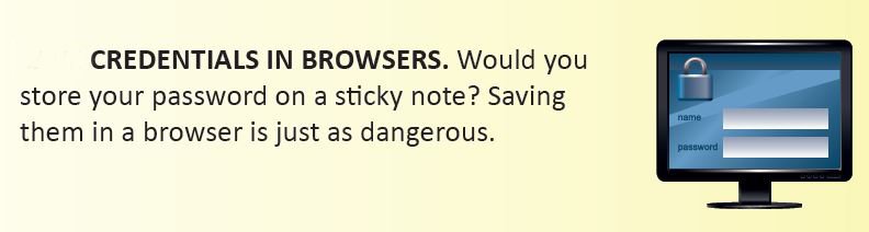 Europol's tweet image. Don&apos;t get caught out by identity theft. Never save your credentials in browsers.