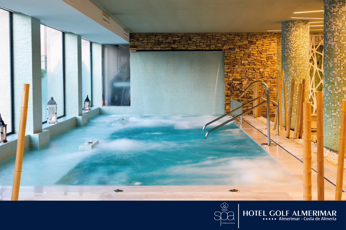 HotelGAlmerimar's tweet photo. Descubre nuestro Circuito de Aguas, con una amplia zona de Spa &amp; Wellness, piscina climatizada, camas de burbujas... https://t.co/tMULcyK288