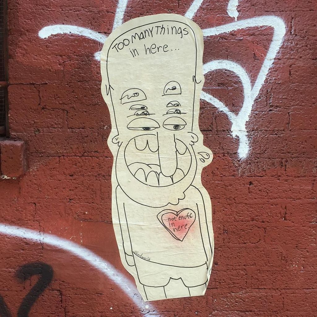 WestofDirty's tweet photo. Wheatpaste Graffiti Art
Ludlow Street NYC
@frootworld #frootworld #streetphotography #art #outsider #outsiderart #n… https://t.co/vpxKv7fzWr