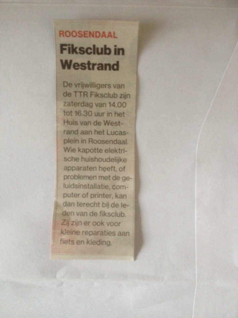 schepcom60's tweet image. Laatste fiksclub voor de vakantie in Huis van de Westrand