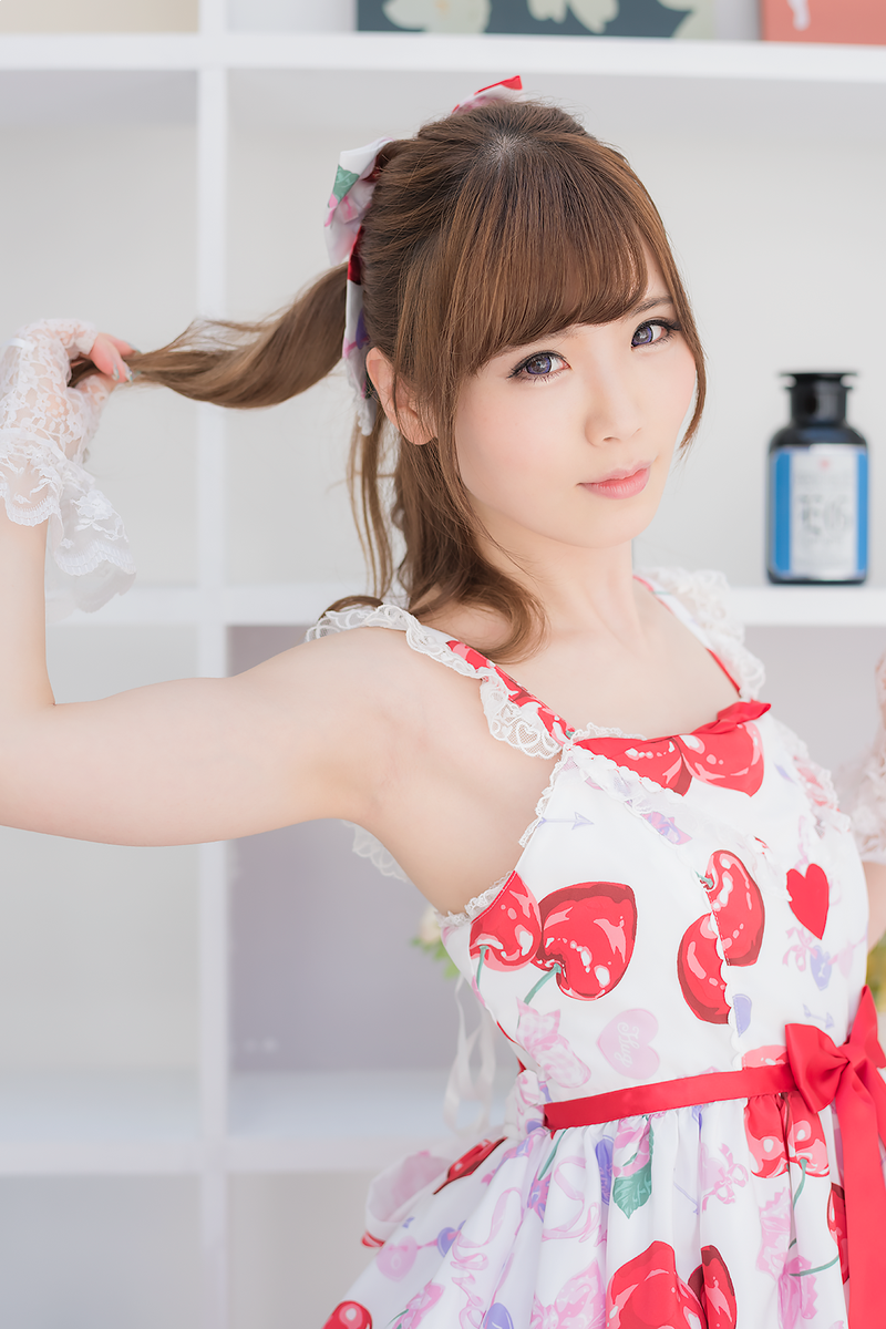 ゆーの Ar Twitter 題名のない撮影会 倉坂くるるさん Kururu 45 １部 Wrapping Cherry ワンピース すごく可愛いかった 着こなせるのさすがくるるんって感じ 題名のない撮影会