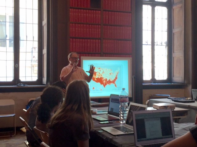 CPC affiliate <a href="/LichterDT/">Daniel T. Lichter</a> talking today about the size of the pizza he had for lunch (or maybe, #segregation).