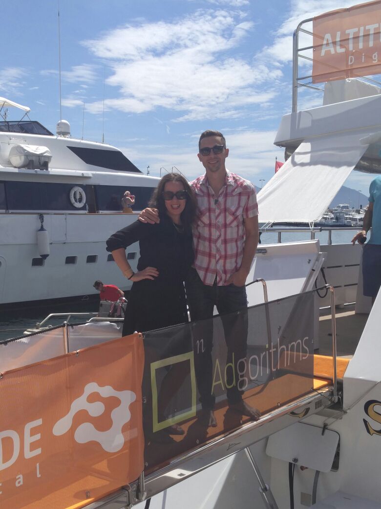 Mediashakers's tweet photo. So this was fun! Thank you @altitudedp for a great party on the yacht #canneslions #mediashakers https://t.co/0tVue4zvUU