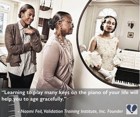 validationhelps's tweet photo. "Naomi Knowledge": Today, enjoy a quote from Validation founder Naomi Feil! #ValidationMethod https://t.co/ROlzfIYgHh
