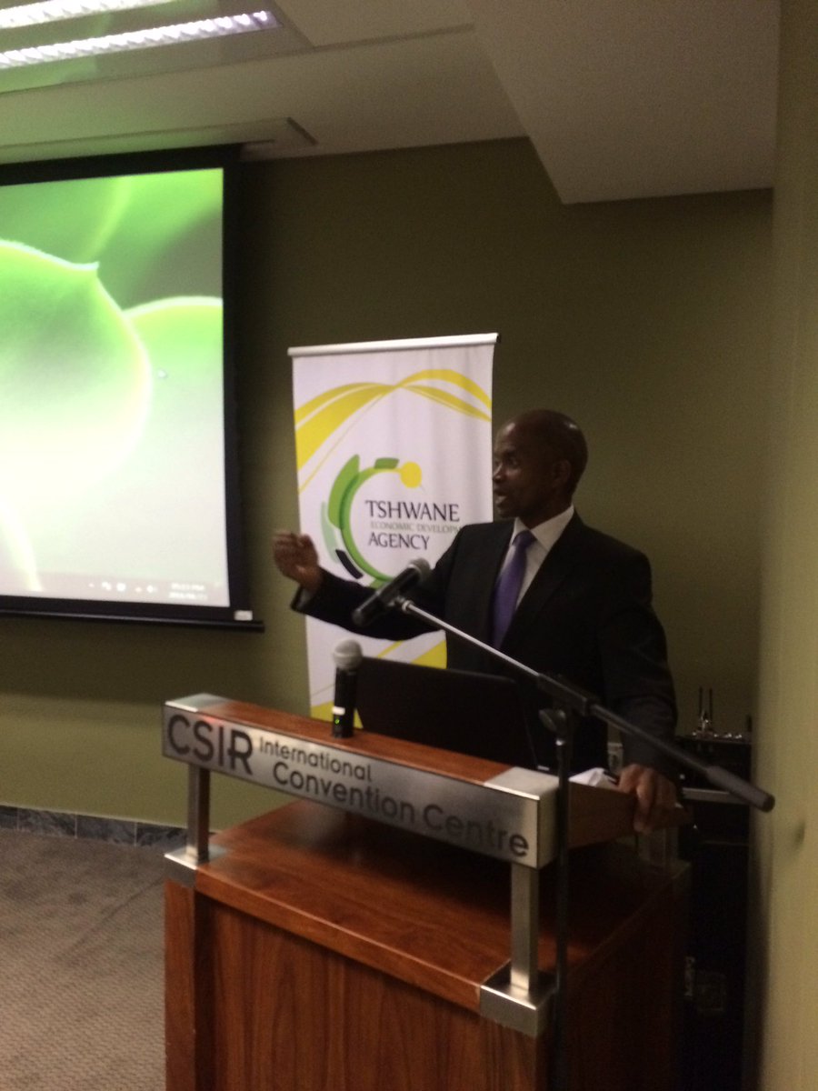 TshwaneEconDev's tweet photo. #TEDAYED2016 final word from @VictorAfrica before winners are announced https://t.co/oc3NSzjQtX