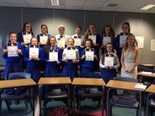 AGS_English's tweet photo. Congratulations to our Year 9 students who received their Project 500 certificates from @QUBSOE https://t.co/MFRr5AgC04