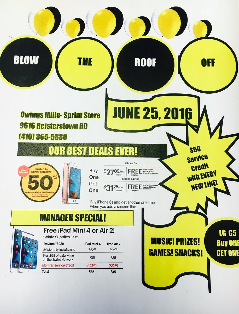 Sprint Owings Mills tweet media