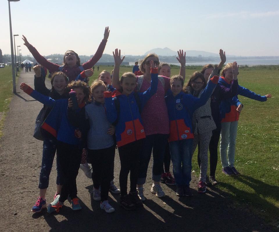 1stmusselburgh1's tweet photo. On 29th May we took part in #walkrunfun and made sure we had ice-cream at the end @GirlguidingScot #spectacular https://t.co/jN6xmkxtMA