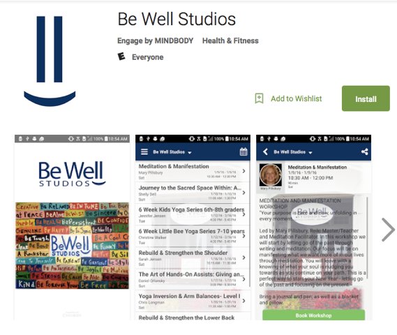 The Be Well App is here! = ) conta.cc/28SwlX8
