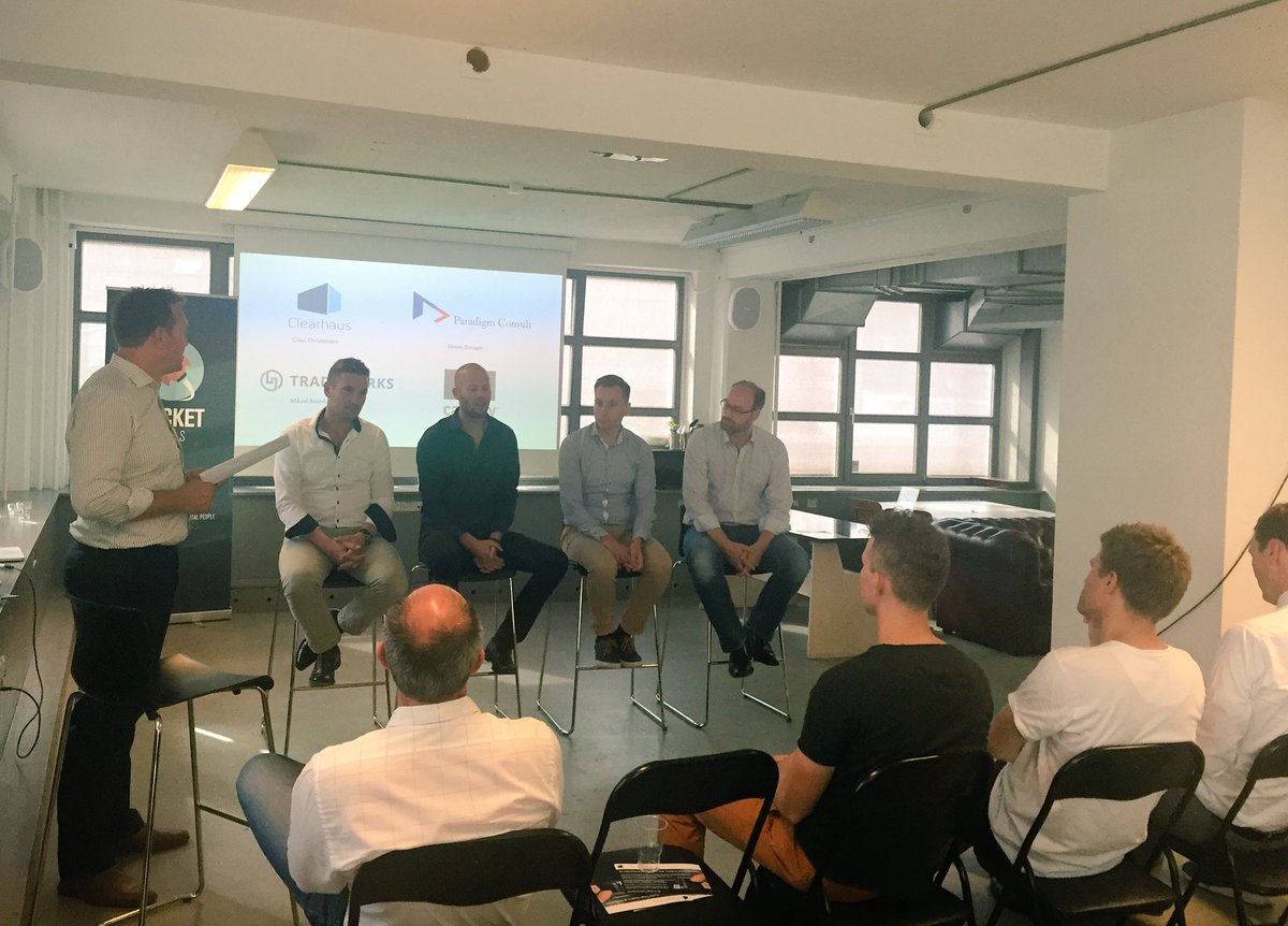 techsavvymedia_'s tweet photo. Paneldebat til #Techhotdog - how to eat and disrupt the fintech industry #fintech #cphftw #startup https://t.co/W4cXHCBgmA